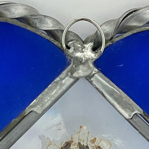 **3/$20** Vintage Heart Shaped Sun Catcher with Flower - Picture 7 of 7